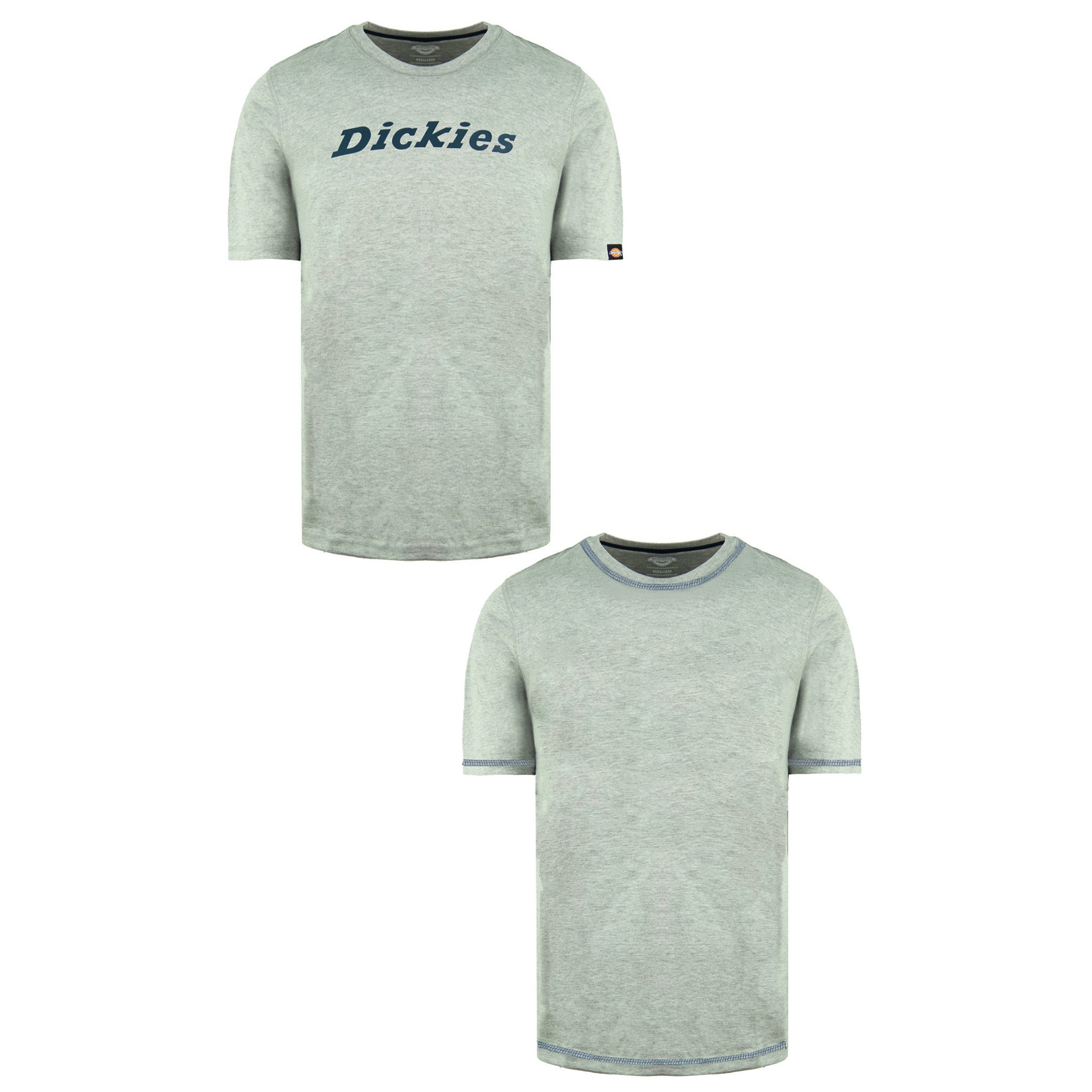 Dickies 2-Pack Mens Grey T-Shirt