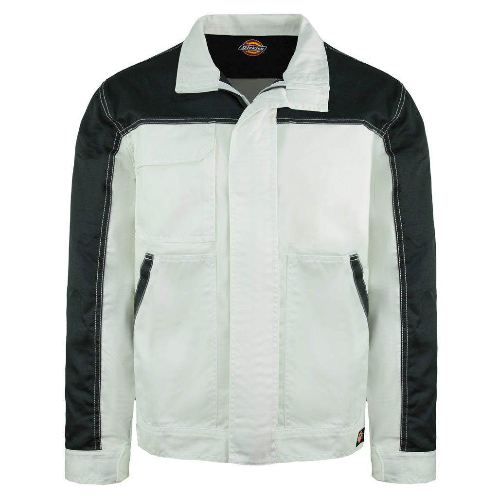 Dickies Two Tone Mens White/Grey Everyday Jacket