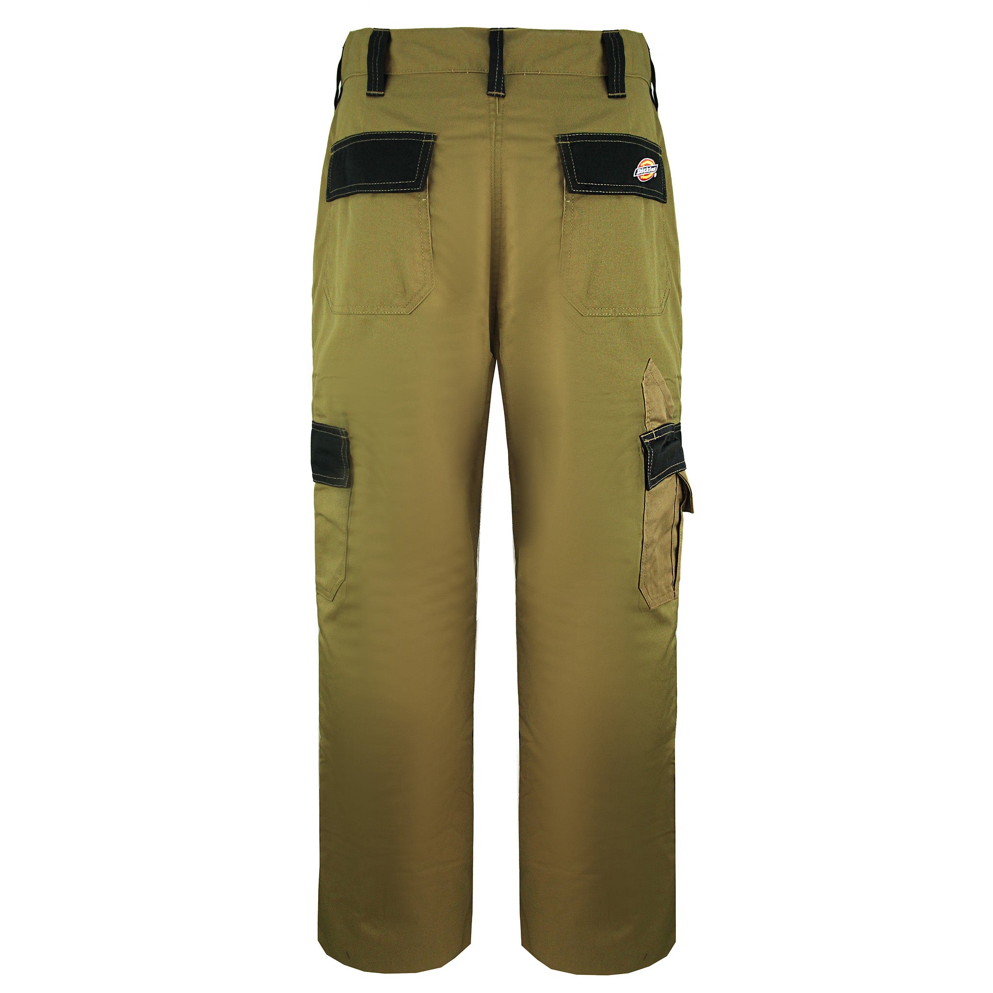 Dickies Everyday Mens Khaki/Black Work Wear Trousers