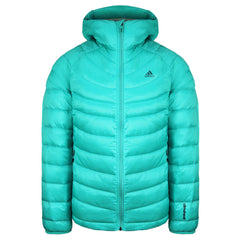Adidas Performance ClimaHeat Zip Up Mint Womens Padded Jacket F96091 VIVID/MINT