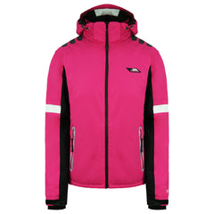 Trespass Long Sleeve Zip Up Pink Womens Armado Ski Jacket FAJKSKF20053 GERBERA