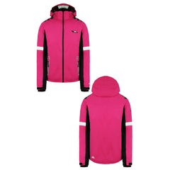 Trespass Long Sleeve Zip Up Pink Womens Armado Ski Jacket FAJKSKF20053 GERBERA