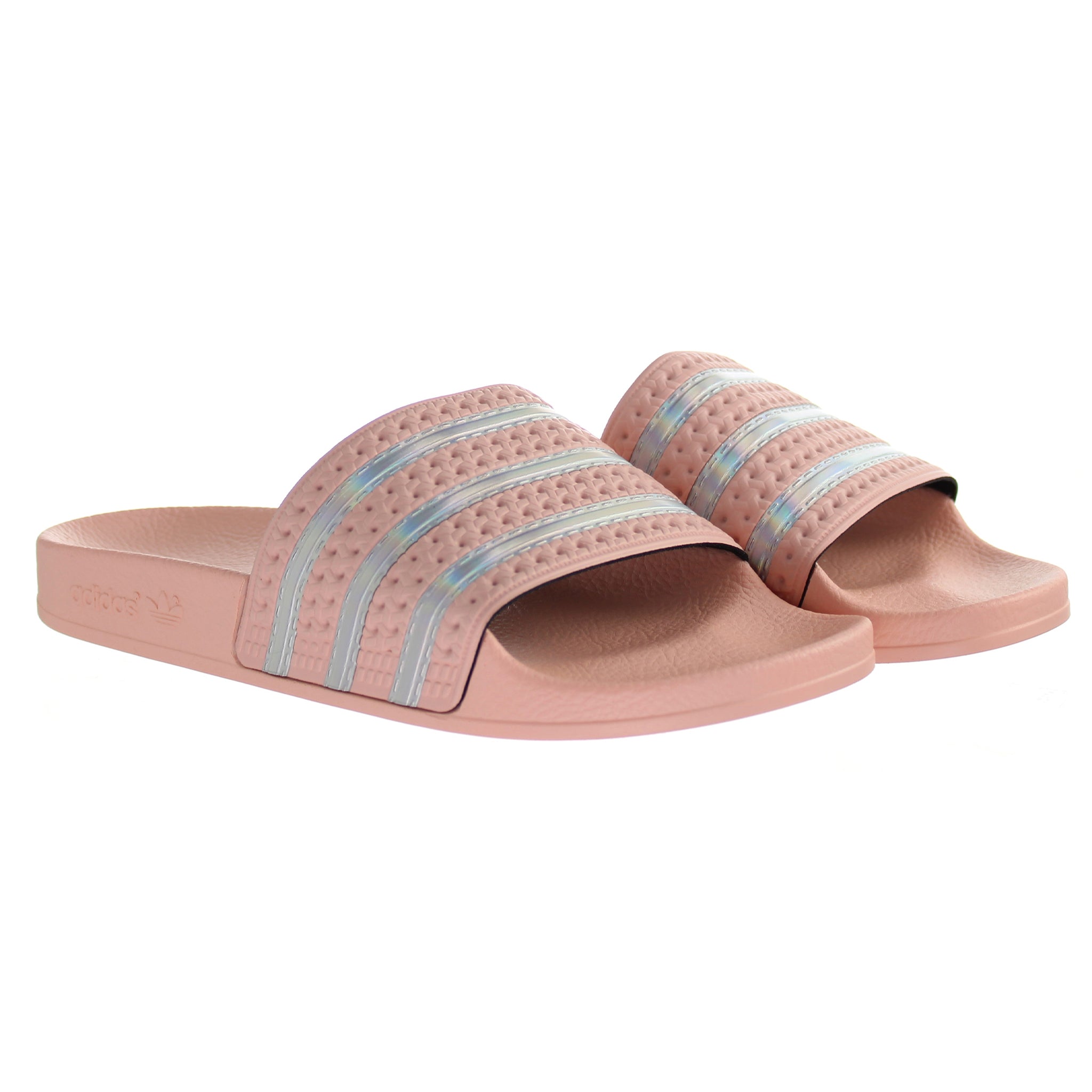 Adidas Adilette Womens Pink Sliders