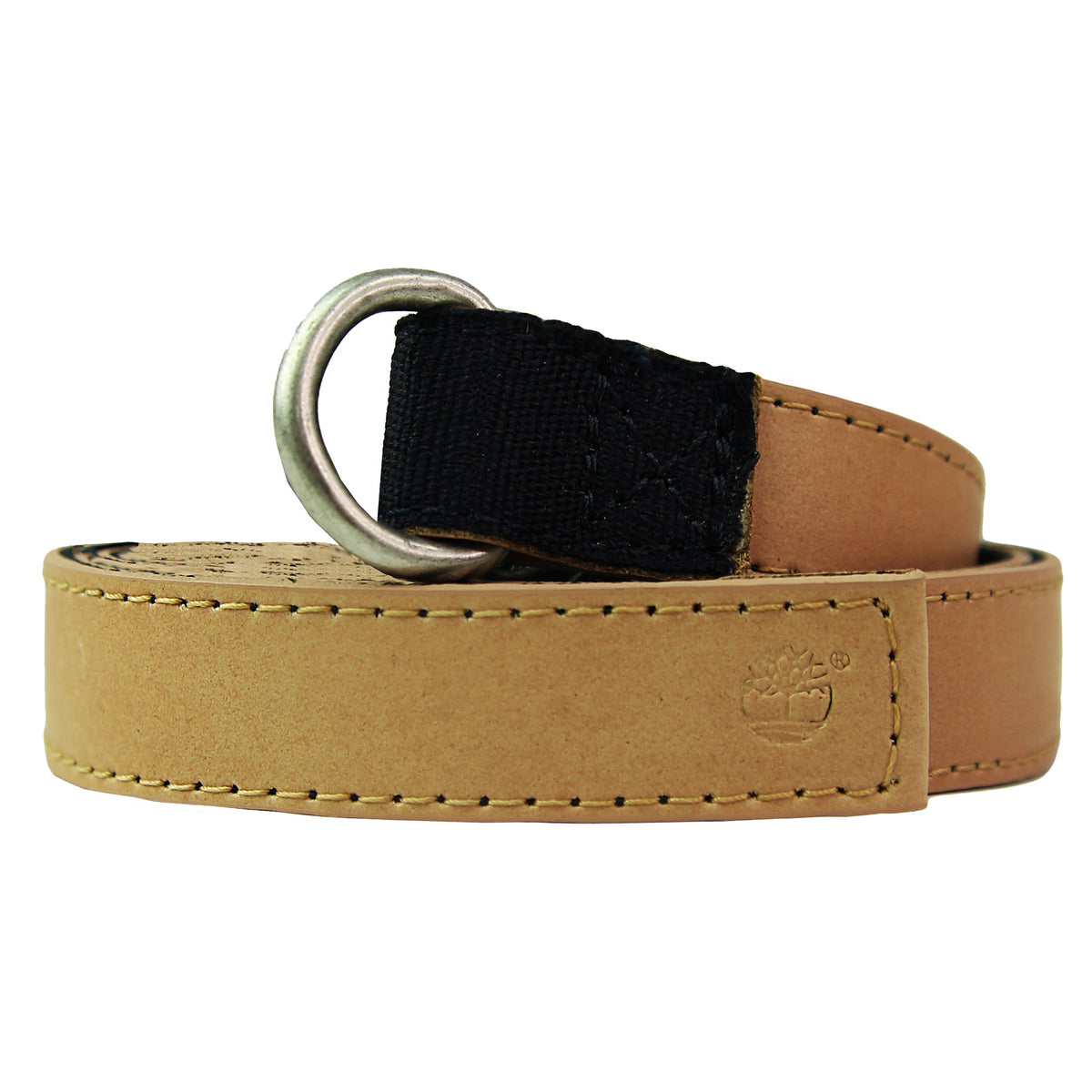 Timberland Reversible Nubuck And Canvas Unisex Belt