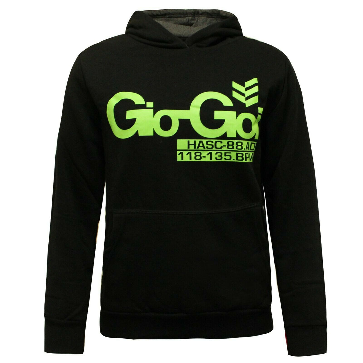 Gio-Goi Logo Kids Black Hoodie