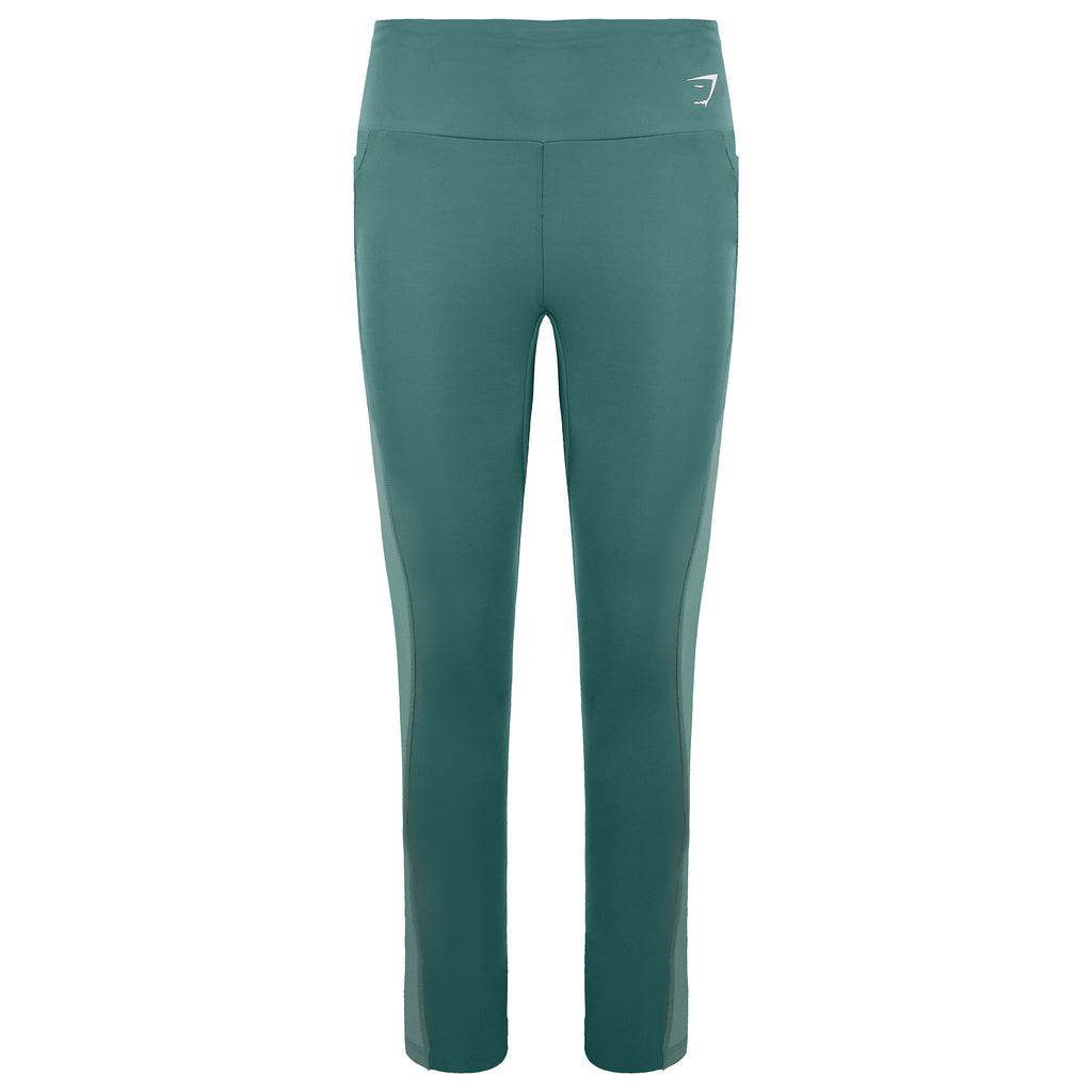 Gymshark High Rise Fit Womens Green Leggings