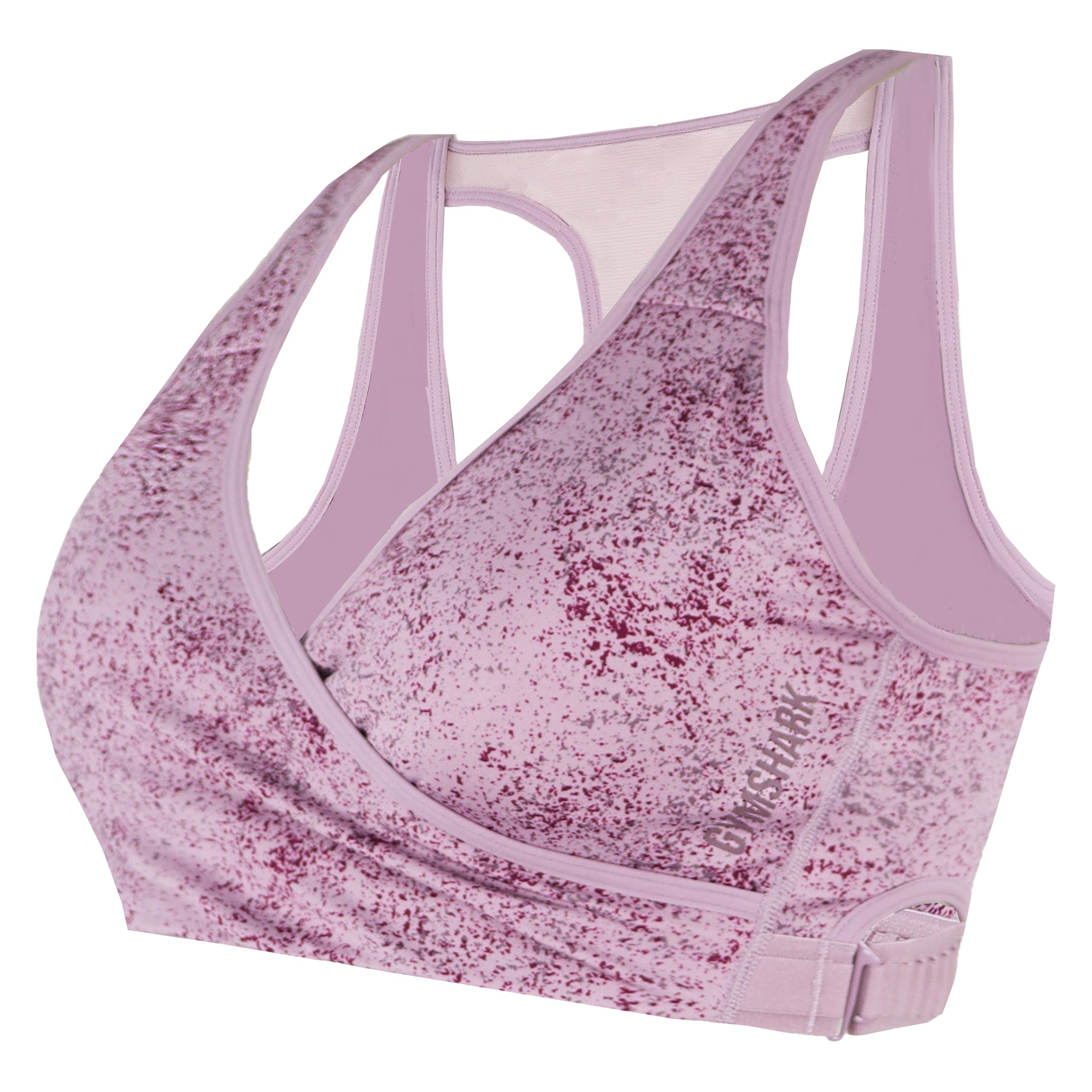 Gymshark Chalk Womens Malow Purple Sports Bra