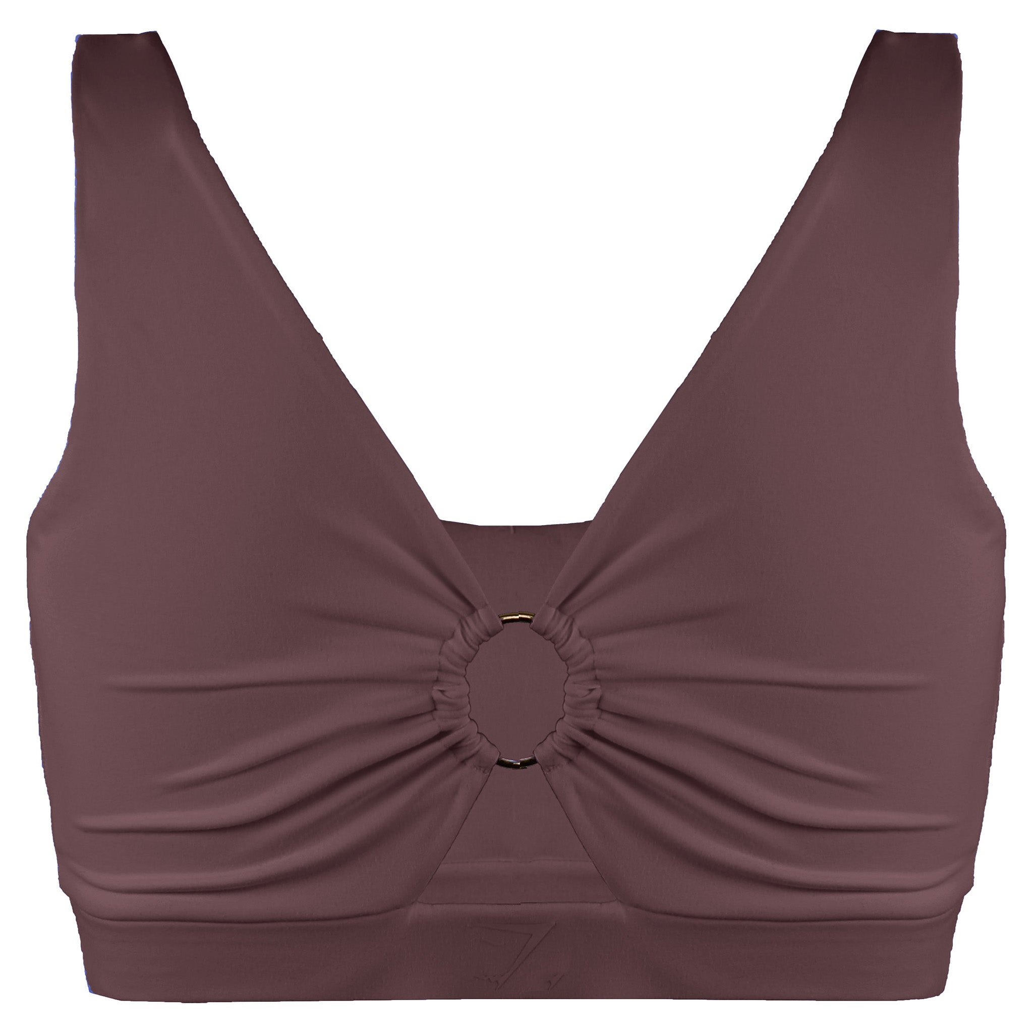 Gymshark Whitney Simmons Womens Chocolate Sports Bra