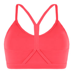 Gymshark Logo Womens Raspberry Red Sports Bra