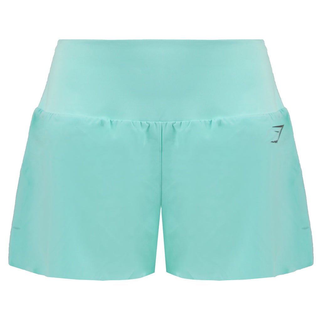 Gymshark Speed Womens Turquoise Shorts