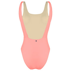 Gymshark Open Back Womens Pink Swimsuit