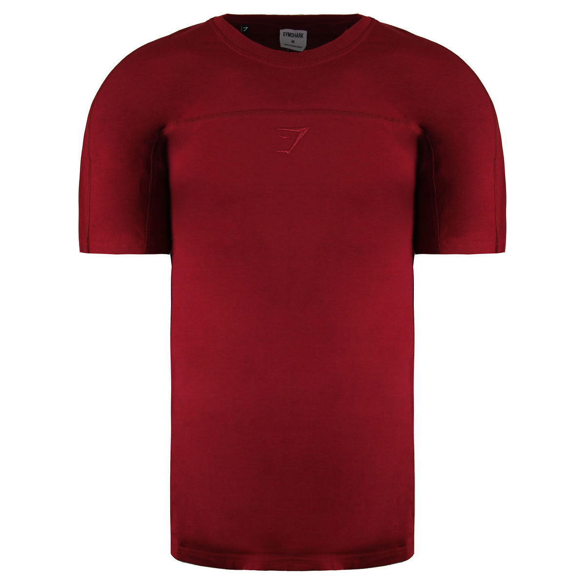 Gymshark Compound Mens Burgundy T-Shirt