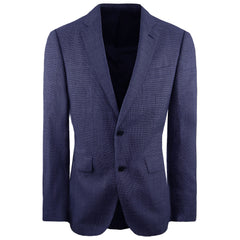 Hackett London Lightweight Wool Mens Blue Suit