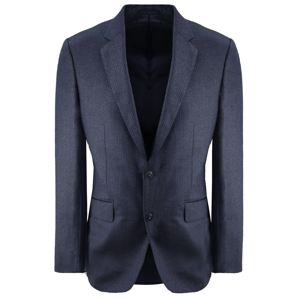 Hackett London Small Wool Mens Navy Suit