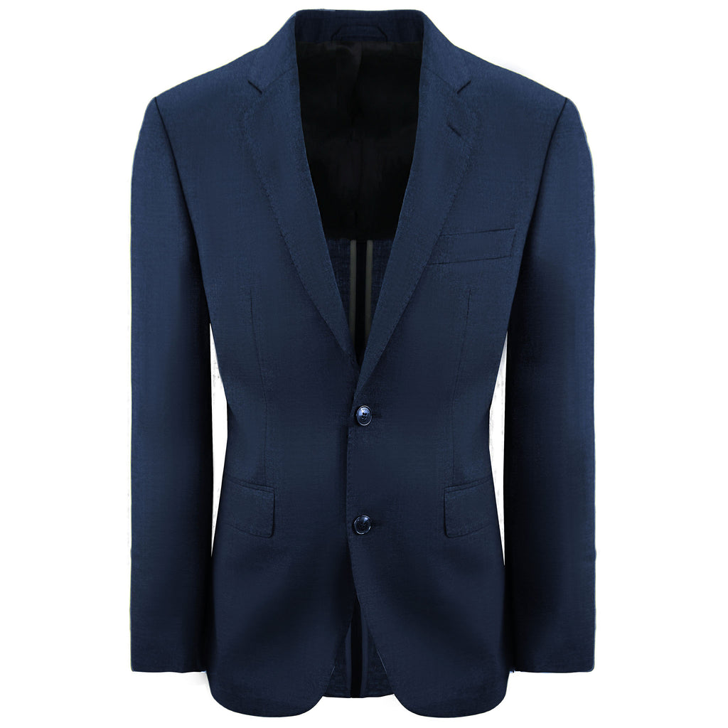 Hackett London Wool Puppytooth Mens Blue Shit