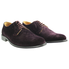 Hackett Derby Mens Dark Purple Shoes