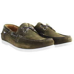 Hackett Guernsey Mens Green Shoes