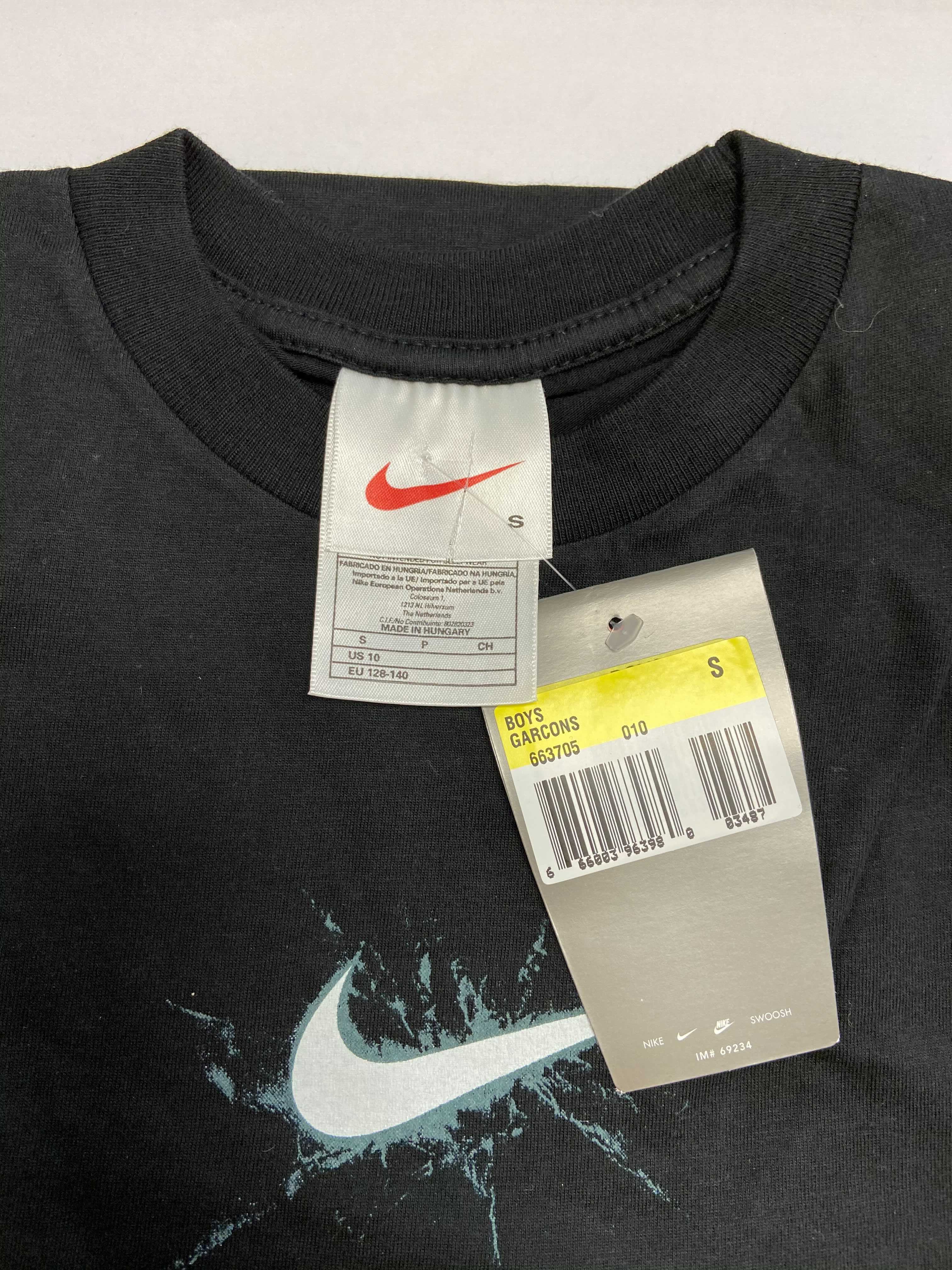 Vintage Nike Boys Black T-Shirt