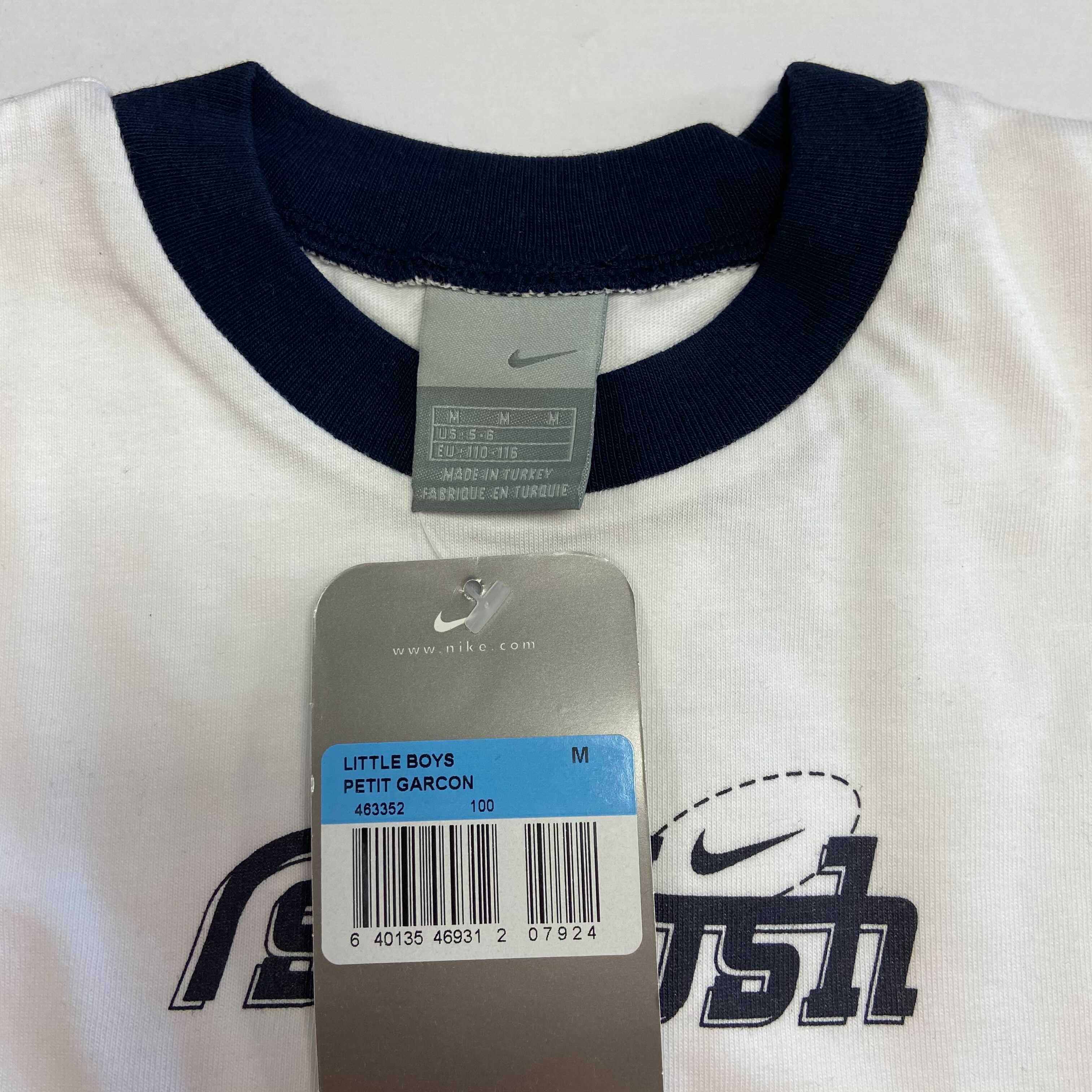 Vintage Nike Boys White "Swoosh" T-Shirt