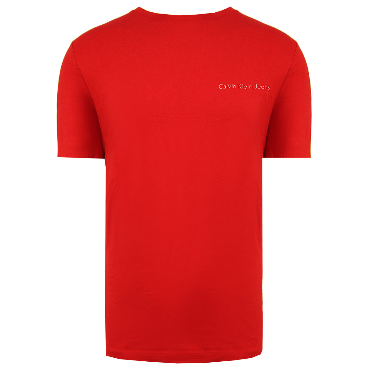 Calvin Klein Jeans Slim Fit Mens Red T-Shirt