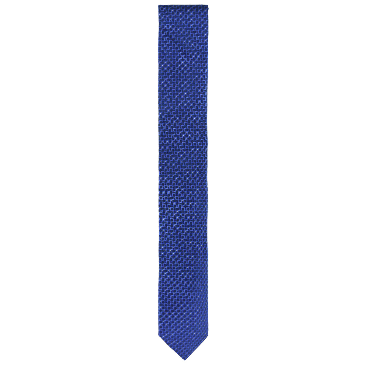 Calvin Klein Dotted Silk Mens Navy Tie