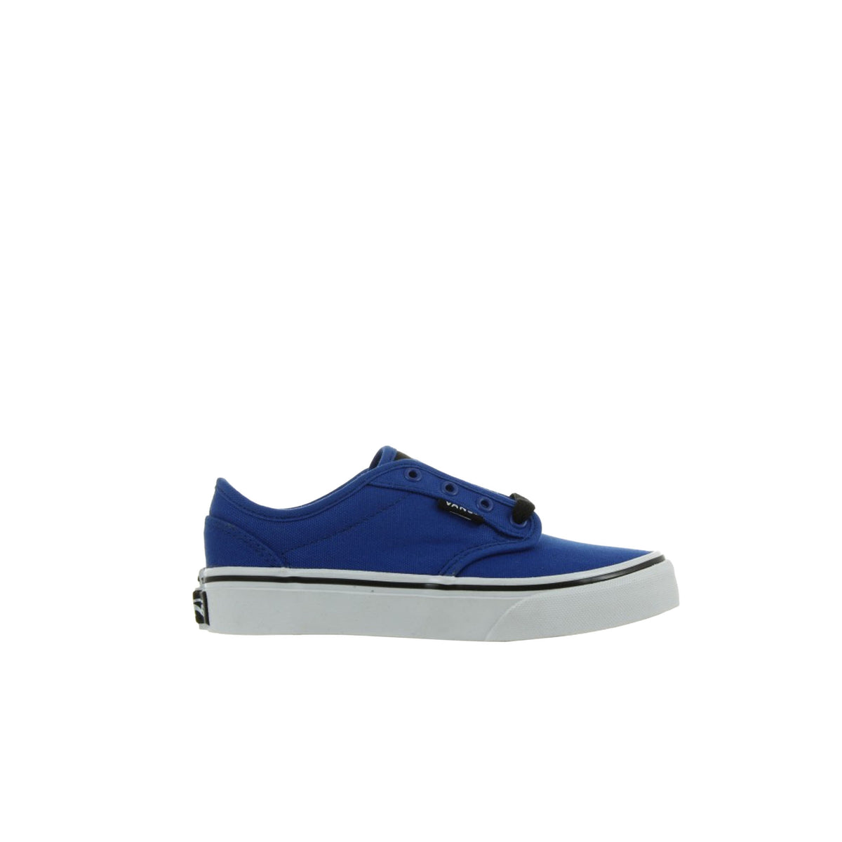 Vans Atwood Low Top Lace-Up Blue Canvas Kids Plimsolls KI56XY