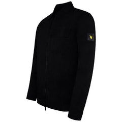 Lyle & Scott Overshirt Utility Mens Black Jacket