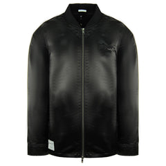 Mitchell & Ness Plain Mens Black Jacket