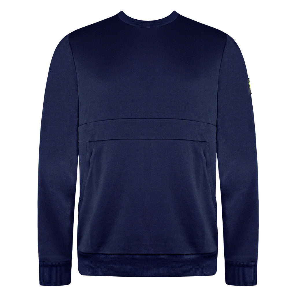 Lyle & Scott Pocket Mens Navy Sweater