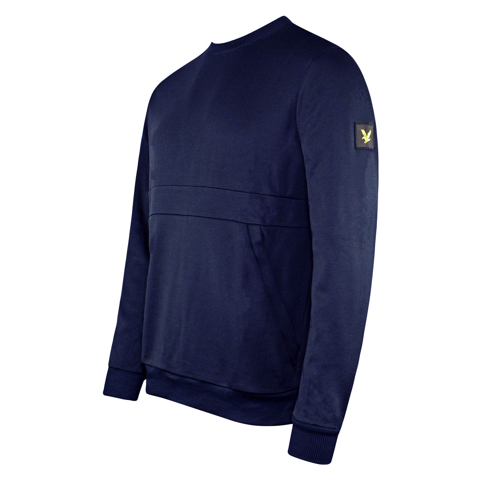 Lyle & Scott Pocket Mens Navy Sweater