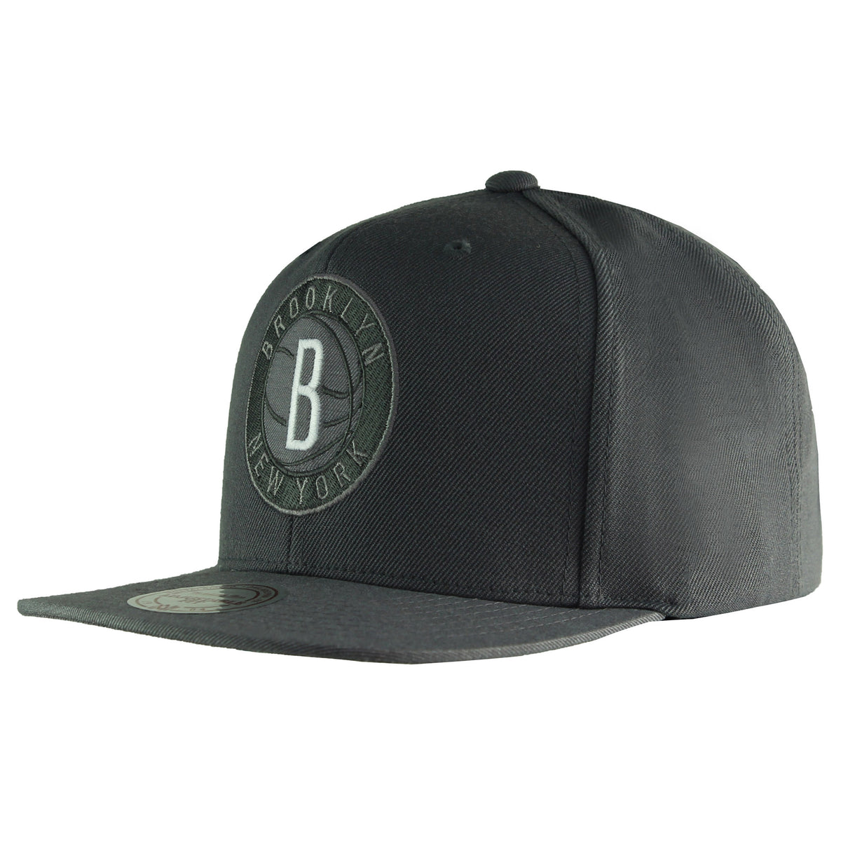 Mitchell & Ness Brooklyn Nets Mens Grey Cap