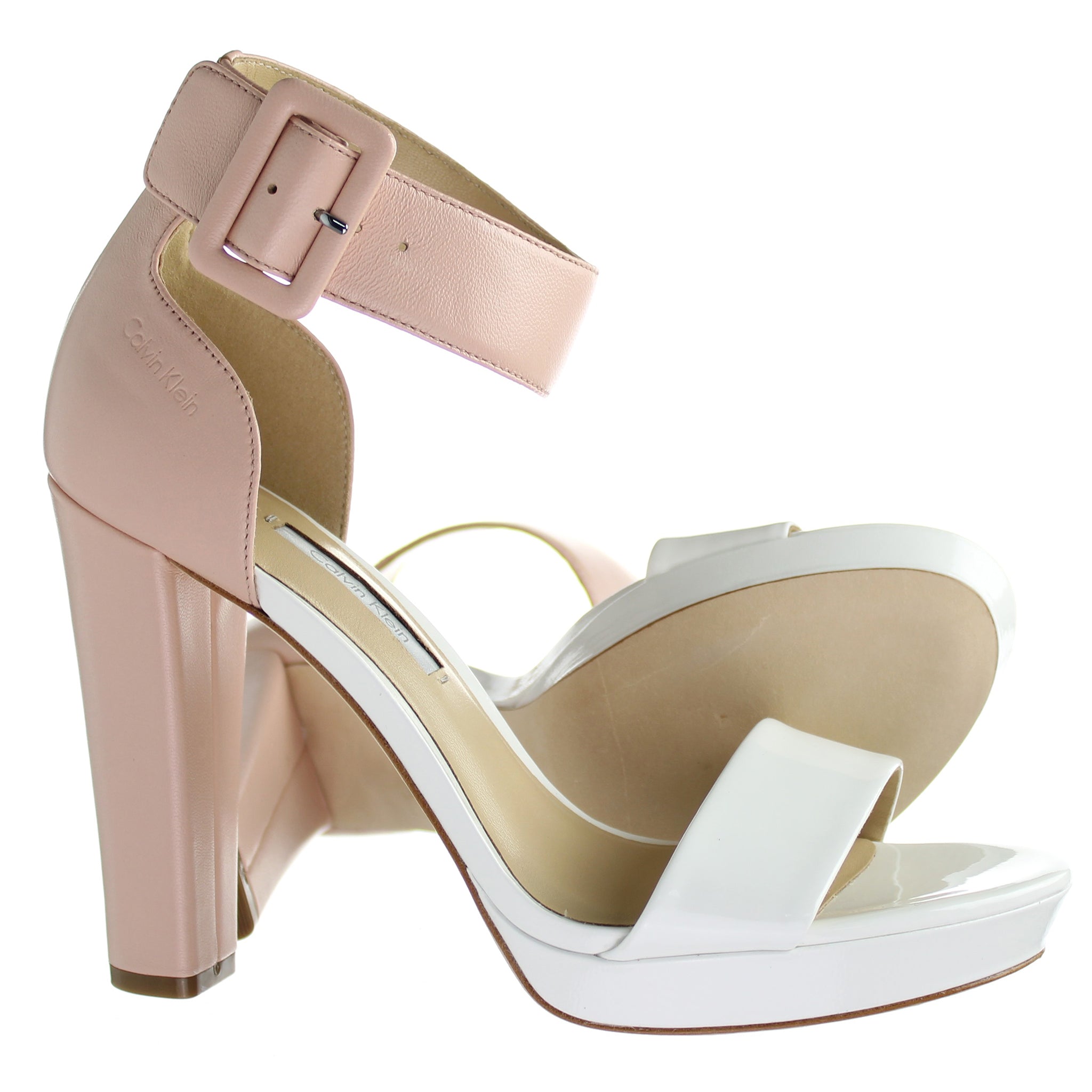 Calvin Klein Caitlin Women's White/Pink Shoes