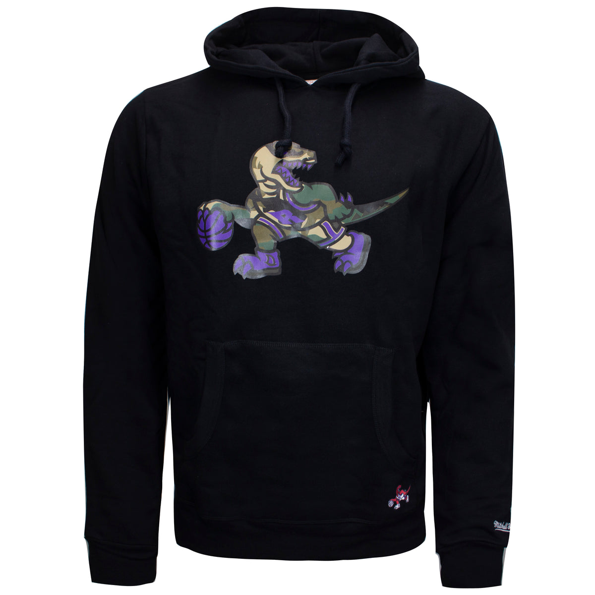 Mitchell & Ness Woodland Camo Mens Black Hoodie