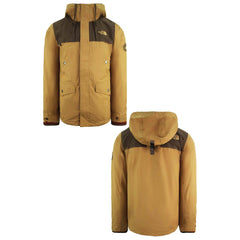 The North Face Snap Neck Triclimate Mens Brown Lifestyle Coat