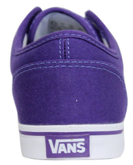 Vans Atwood Womens Low Purple Canvas Plimsolls