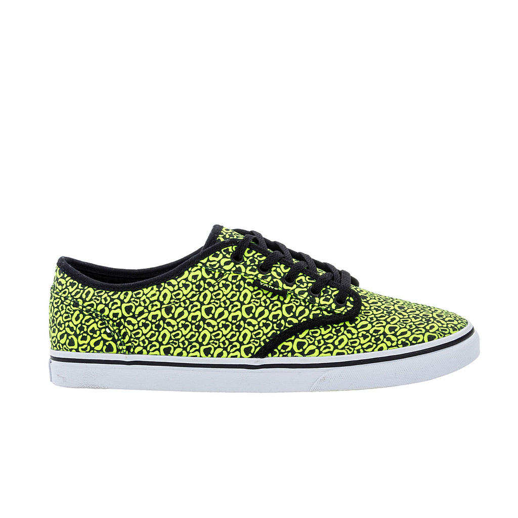 Vans Atwood Low Lace-Up Yellow Canvas Womens Plimsolls NJO7IJ