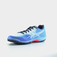 Asics Gel-Blade 6 Blue Synthetic Womens Lace Up Trainers R753N 400