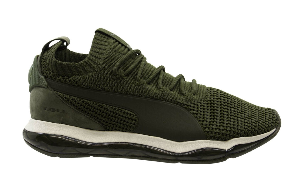 Puma Cell Motion Waffle Mens Green Trainers