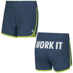 Adidas Team Sporty Womens Green/Blue Reversible Shorts