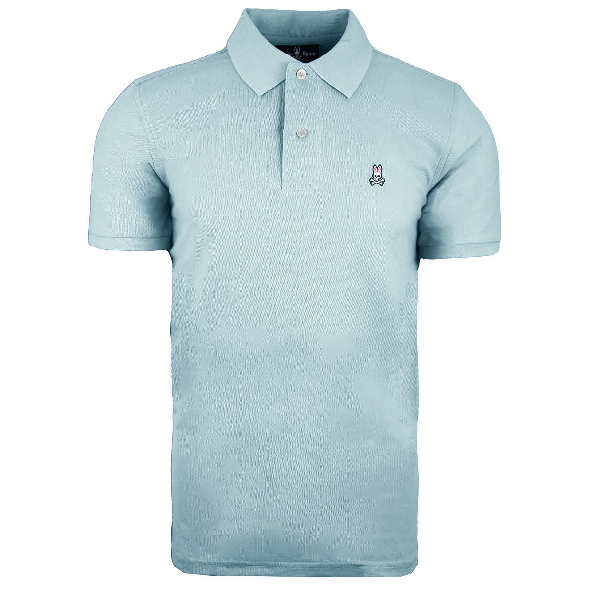 Psycho Bunny by Robert Godley Mens Light Blue Polo Shirt