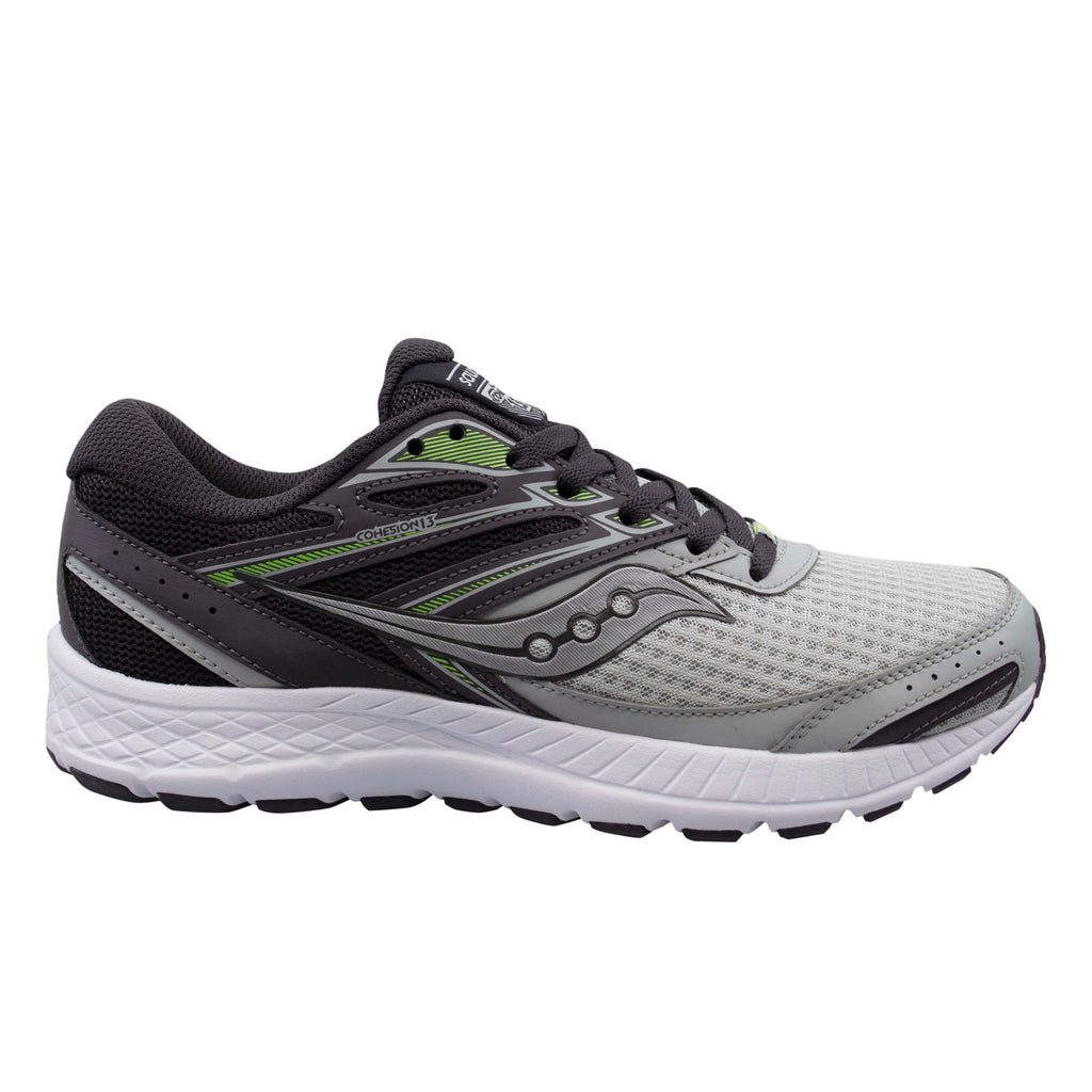 Saucony Cohesion 13 Grey Trainers - Mens