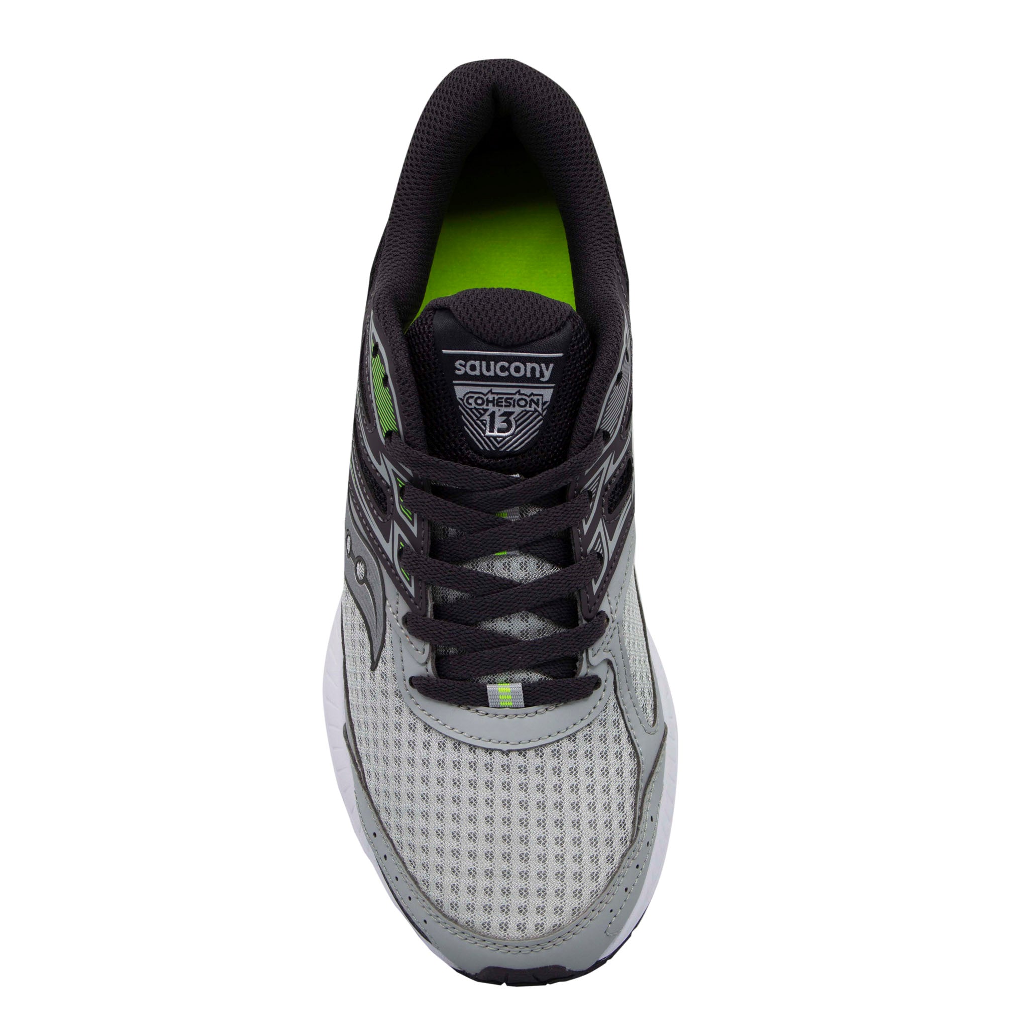 Saucony Cohesion 13 Grey Trainers - Mens