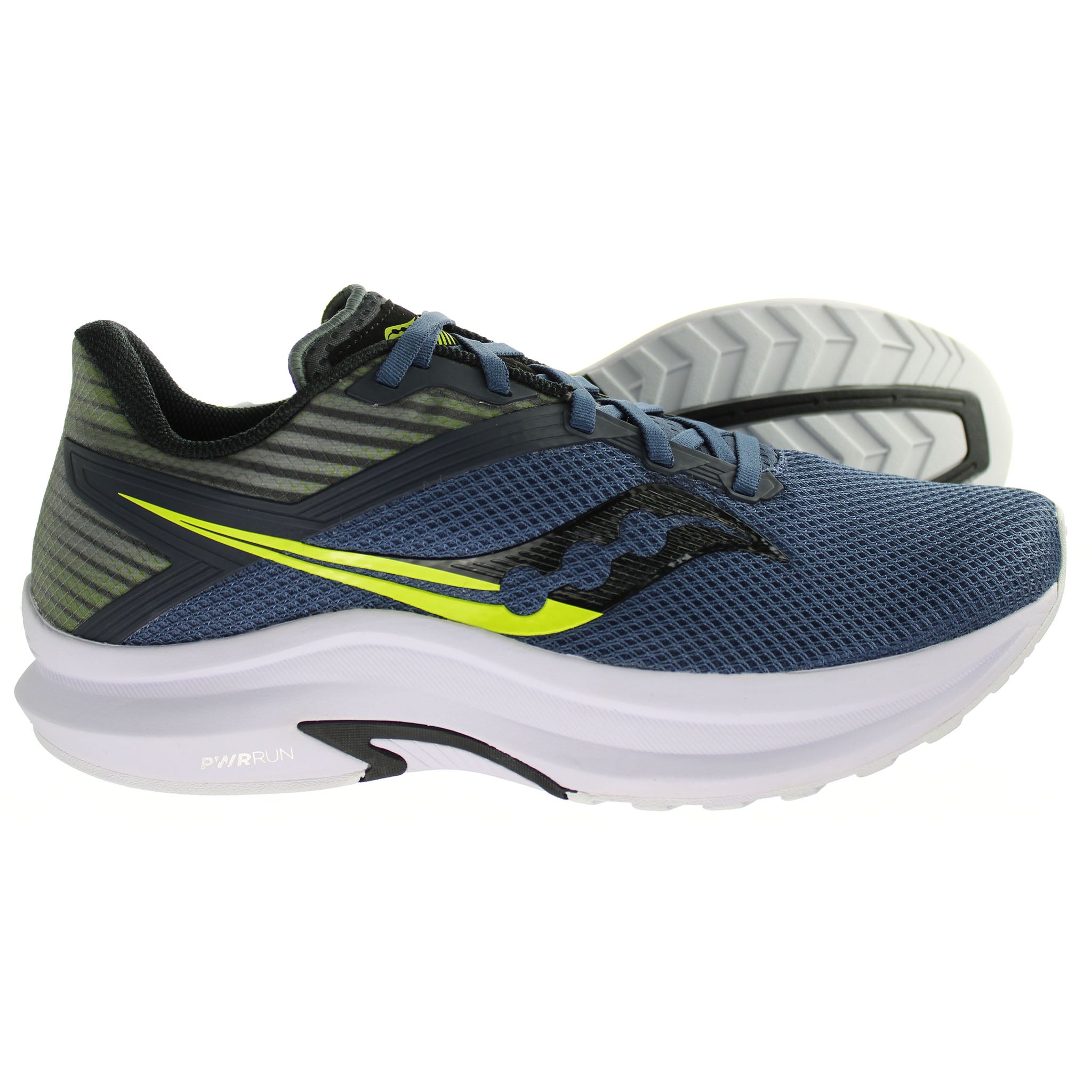 Saucony Axon Blue Mens Running Trainers