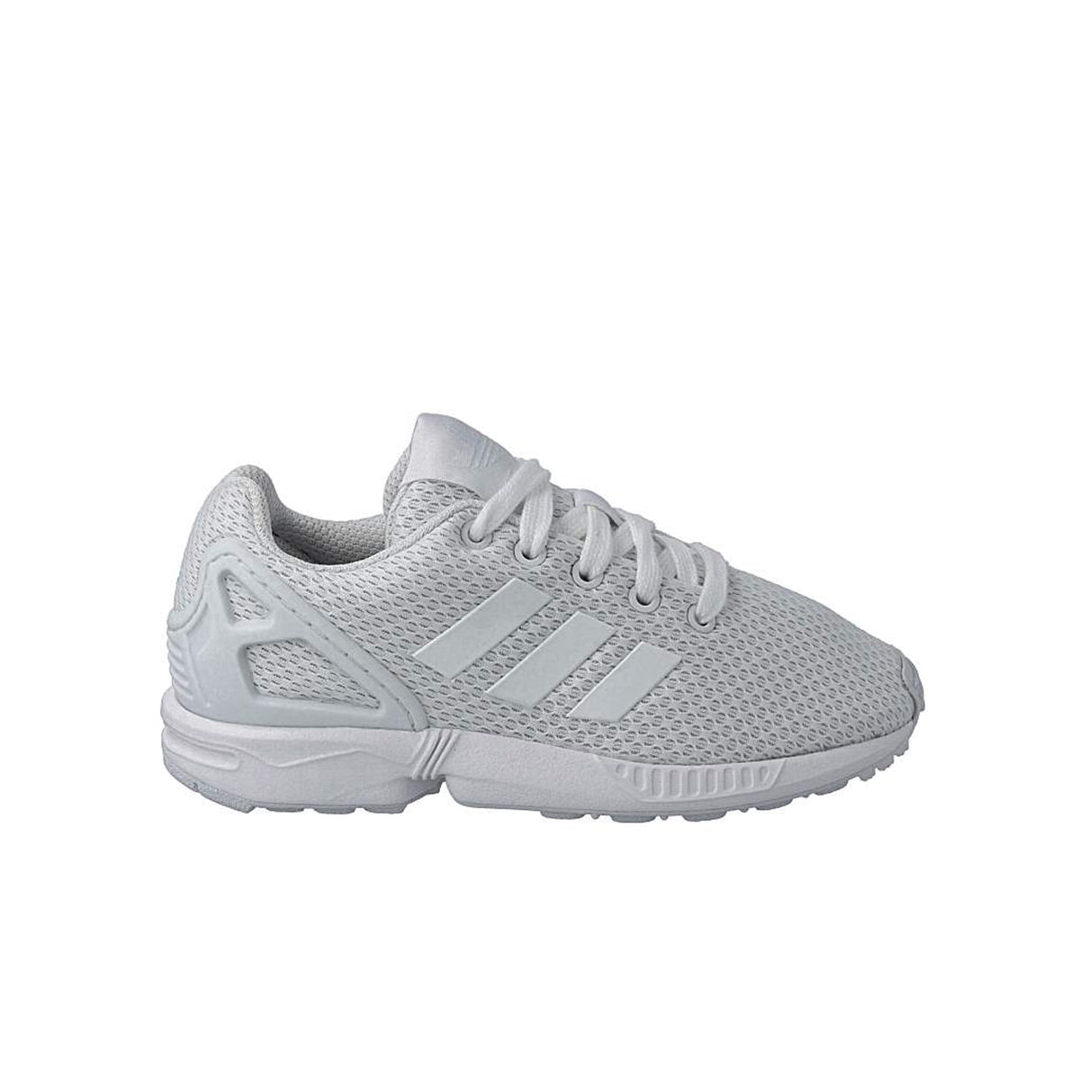 Adidas ZX Flux Lace-Up White Synthetic Kids Trainers S81421