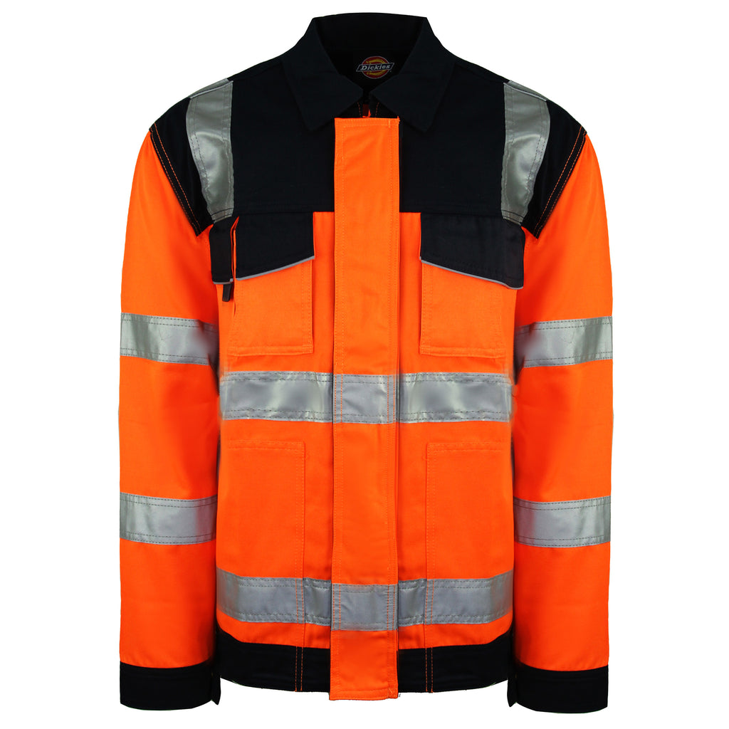 Dickies High Visibility Mens Orange Everyday Jacket