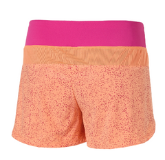 Asics Motion Dry 2in1 Womens Orange Woven Shorts