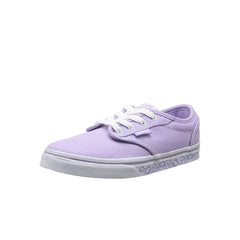 Vans Atwood Low  Lace-Up Purple Canvas Kids Plimsolls SEGAUY