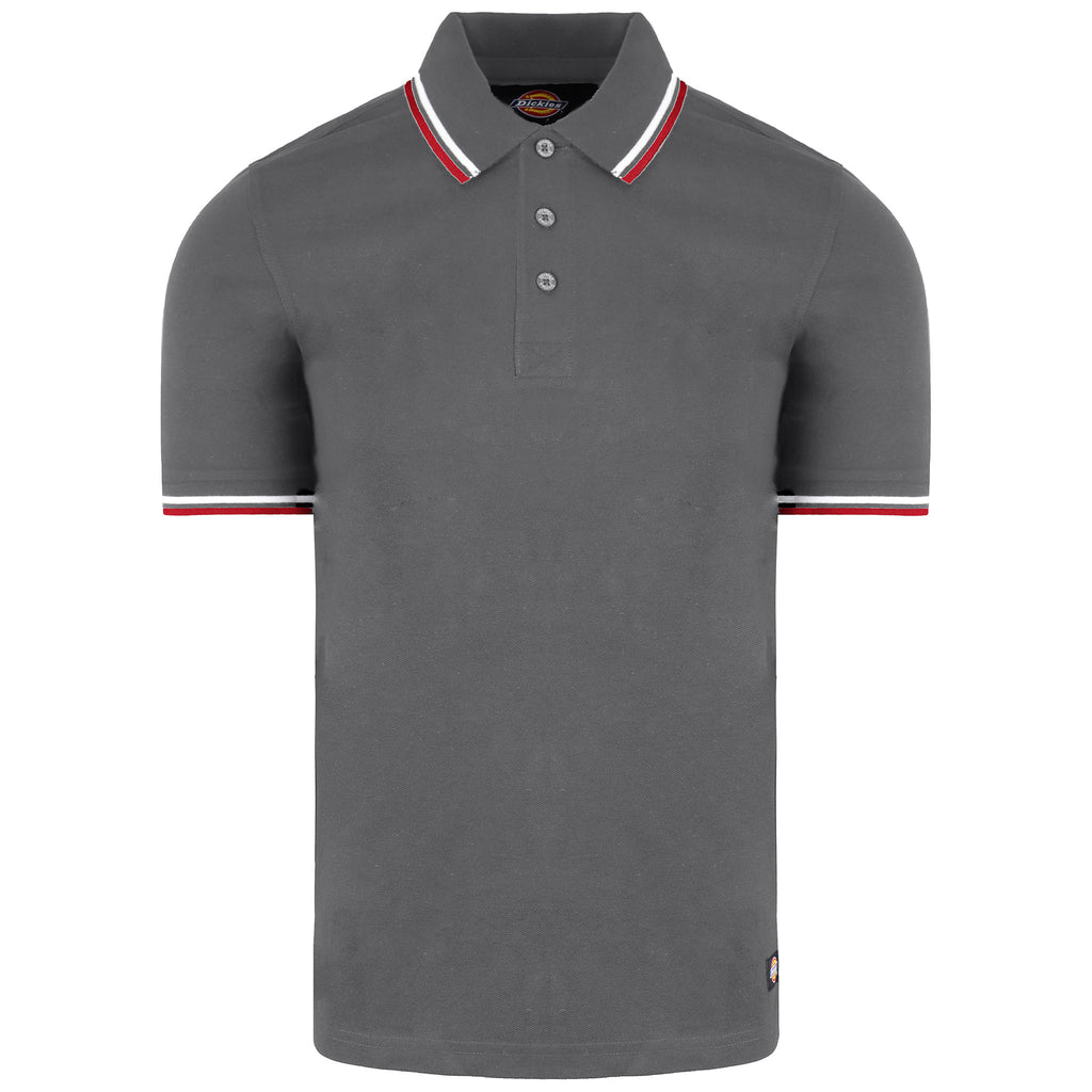 Dickies Riverton Mens Grey Polo Shirt