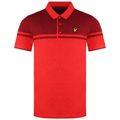 Lyle & Scott Croft Mens Red Polo Shirt