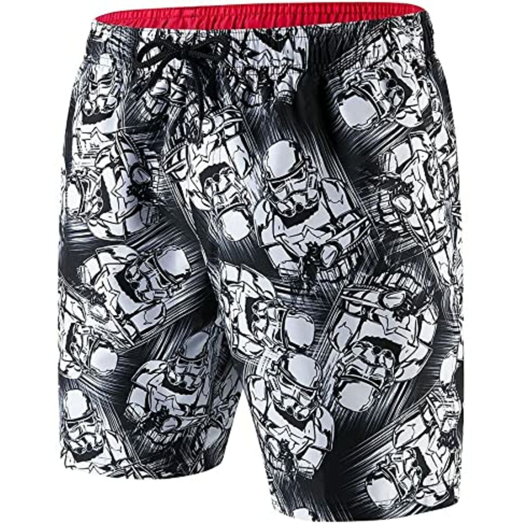 Speedo Star Wars Print Leisure 17inch Junior  Black/White Watershorts